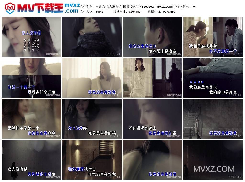 王建荣-女人没有错_国语_流行_MB503902